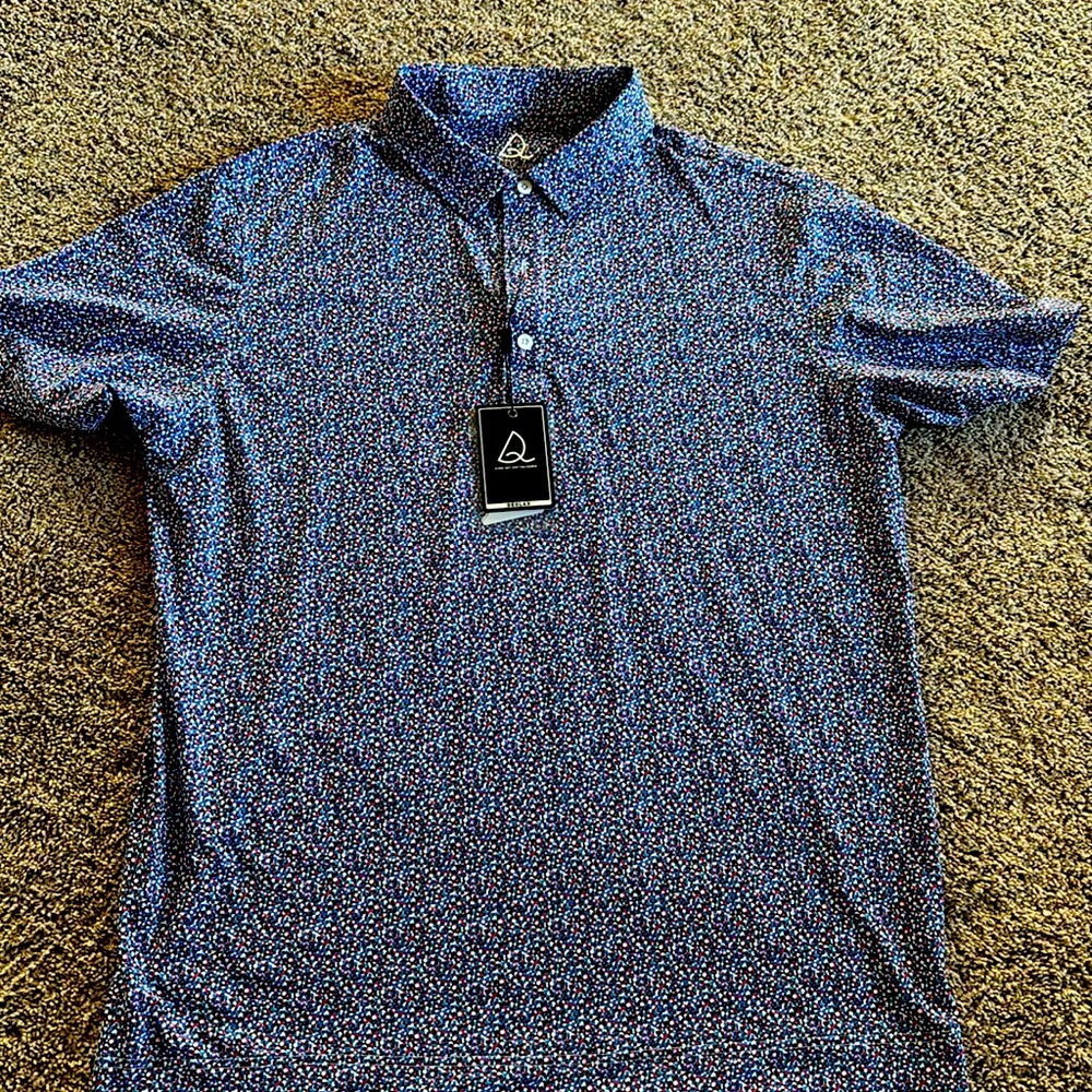 NWT men’s Deolax golf shirt. Size xl